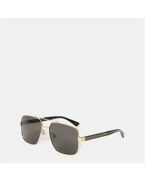 Gucci Gg0529S Aviator Sunglasses - Black