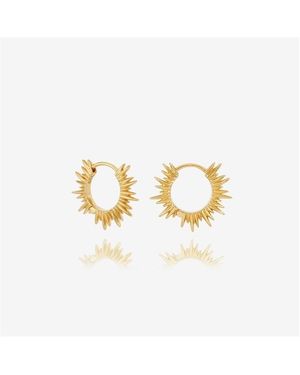Rachel Jackson God Hug Hoop Earrings - Metallic