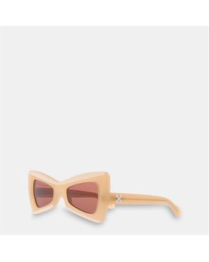 Off-White c/o Virgil Abloh Nashville Sung Square Sunglasses - Pink