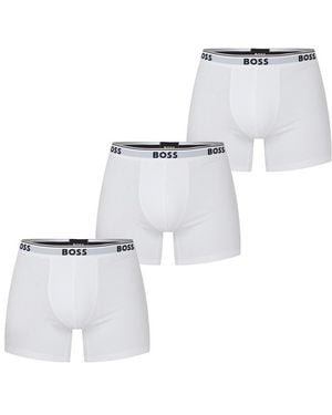 BOSS 3-pack Boxer Shorts - White