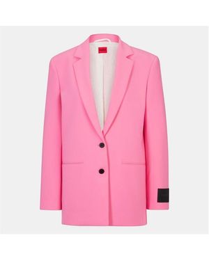 HUGO Aita Tailored Blazer - Pink