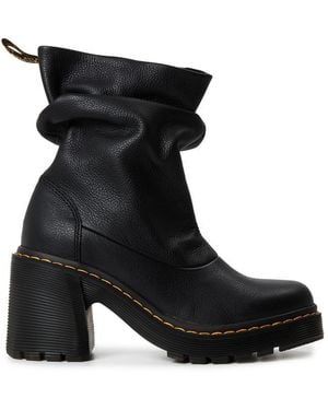 Dr. Martens Kasey Lo Heeled Ankle Boot - Black