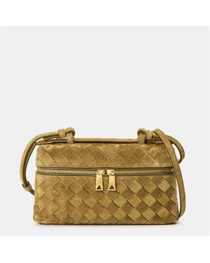 Bottega Veneta Bottega Suede Bang Bang Bag - Metallic
