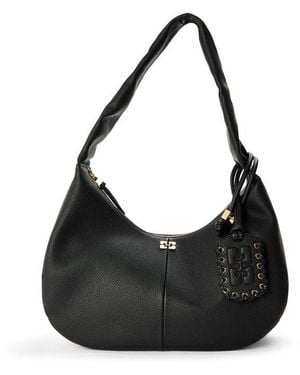 Ganni Hobo Medium Bag - Black