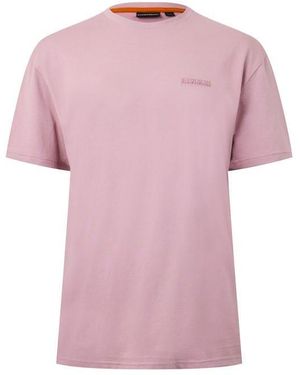 Napapijri Napa Yourte Ss Tee Sn64 - Pink