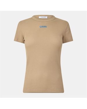 Lacoste Fleece Shorts - Natural