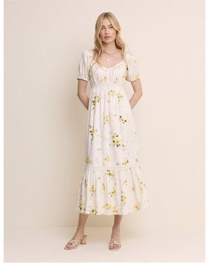 Nobody's Child Maryam Midi Dress - Natural