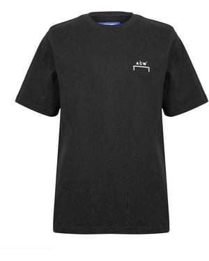 A_COLD_WALL* Follot Logo T-Shirt - Black