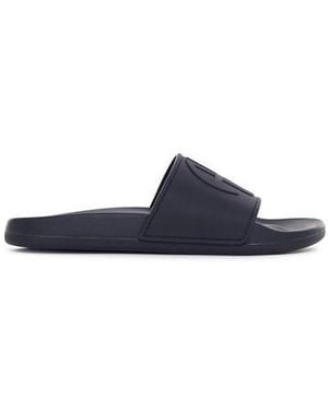 Anine Bing Isla Pool Sliders - Blue