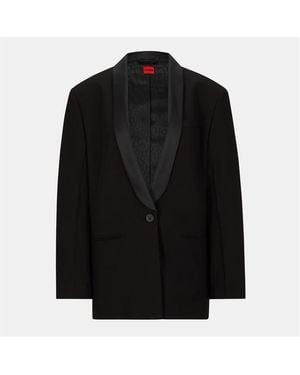 HUGO Amusar Suit Jacket - Black