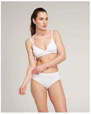 Nudea Easy Does It Bralette Organic Cotton - White
