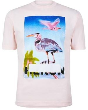 Heron Preston Censor Heron T Shirt - Blue