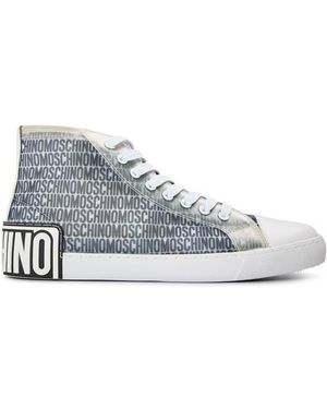 Moschino Court Trainers - Grey