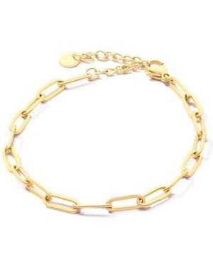 D.Louise Paperclip Bracelet - Metallic