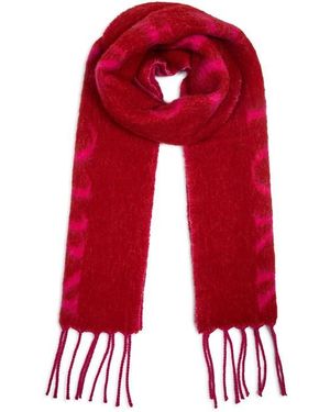 Kate Spade Kate Ny Logo Scarf - Red