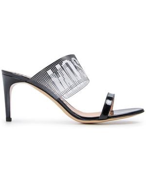 Moschino Flatform Sandals - White
