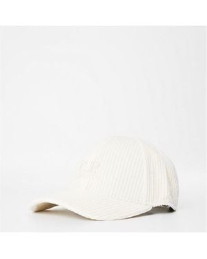 C.P. Company Cp Logo Cap Sn61 - Natural
