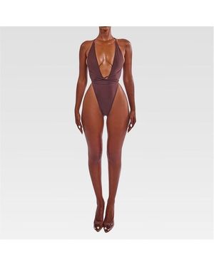 Mars the Label Fishtail Swimsuit - Red