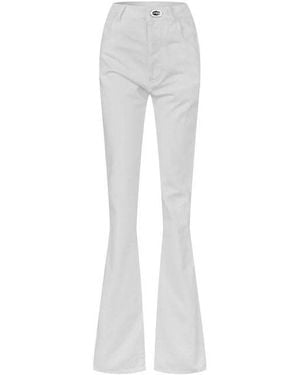 Bottega Veneta Straight Trousers - Grey