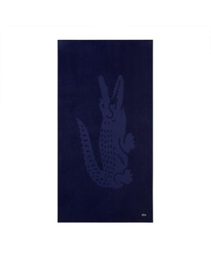 Lacoste L Sport Beach Towel - Blue