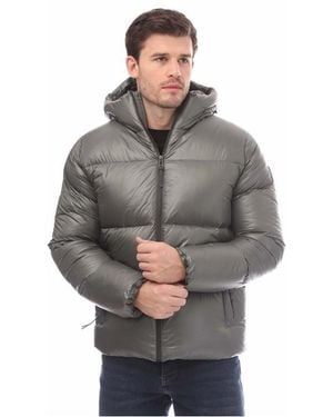 Belstaff Down Filled Ripstop Resolve Jacket - Grey