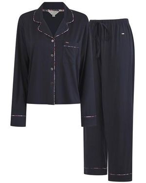 Ted Baker Pandora Long Sleeve Pyjama Set Ladies - Blue