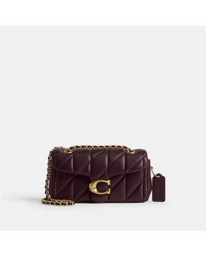 COACH Quilted Tabby 20 Shoulder Bag - Purple