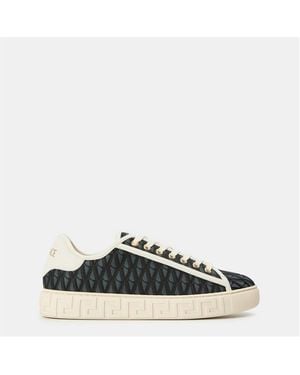 Versace Platform Trainers - Black
