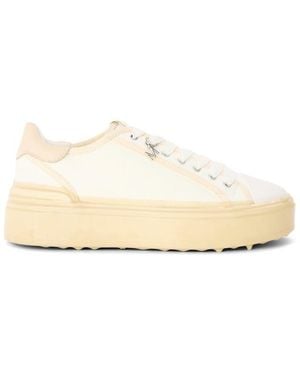 Mallet Lansbury Dip Low-Top Trainers - Natural