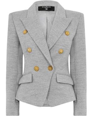 Balmain Cttn 6 Btn Ld54 - Grey
