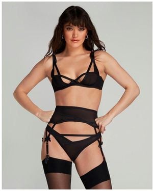 Agent Provocateur Joan Suspender - Black