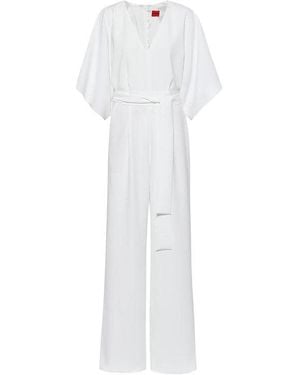 HUGO Kalaisa Wrap Dress - White