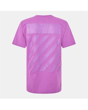 Off-White c/o Virgil Abloh T-Shirt - Purple
