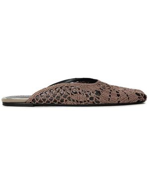 Magda Butrym Mule Slippers - Brown