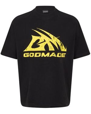 God Made Logo T-Shirt - Black