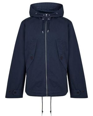 Pretty Green Short Parka Jacket - Blue