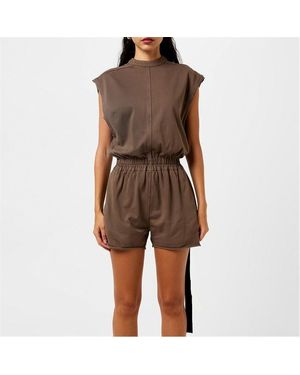Rick Owens Tatlin Playsuit - Brown