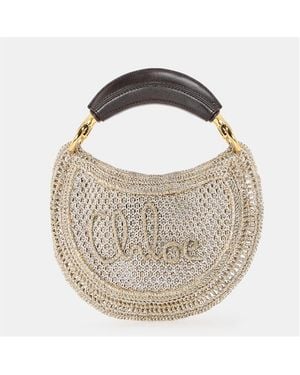 Chloé Summer Banana Top Handle Bag - Metallic