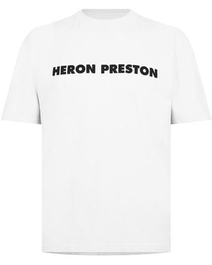 Heron Preston This Is Not Merch Regular Fit T-Shirt - White
