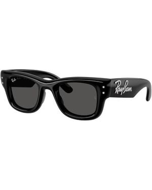 Ray-Ban Puffer Wayfarer Sunglasses - Black