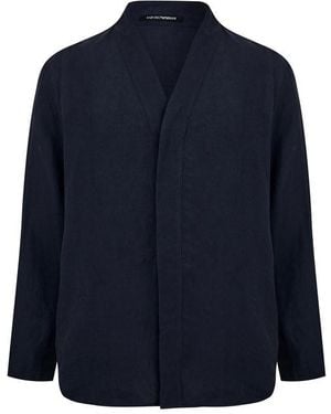 Emporio Armani Emporio Blazer Jkt - Blue