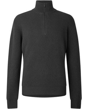 Canada Goose Canada 1/4 Zip Knit Sn64 - Blue