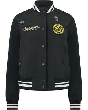 DKNY Varsity Jacket - Black