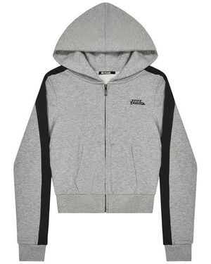 No Fear Track Zip Up Hoodie - White