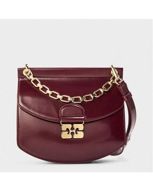 Ganni Crossbody Bag - Purple