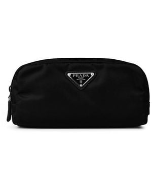Prada Nylon Wash Bags - Black