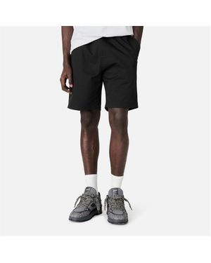 Axel Arigato Stitch Fleece Jogger Shorts - Black