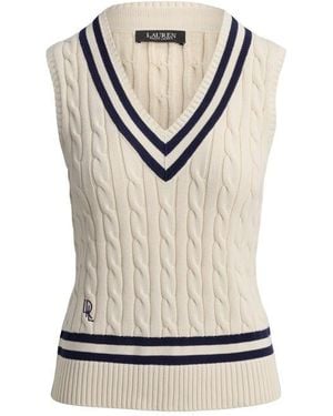 Ralph Lauren Knitted Top - Natural