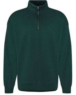 Nike Classics Quarter Zip Fleece Top - Green