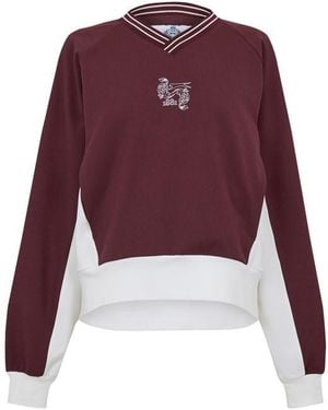 Slazenger 1881 Off-Court Afterplay Pullover - Purple
